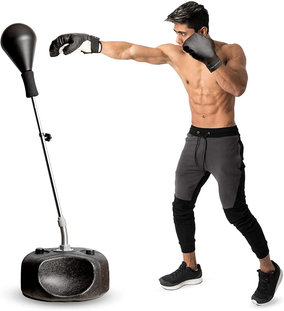 Protocol Punching Bag with Stand for Adults and Kids