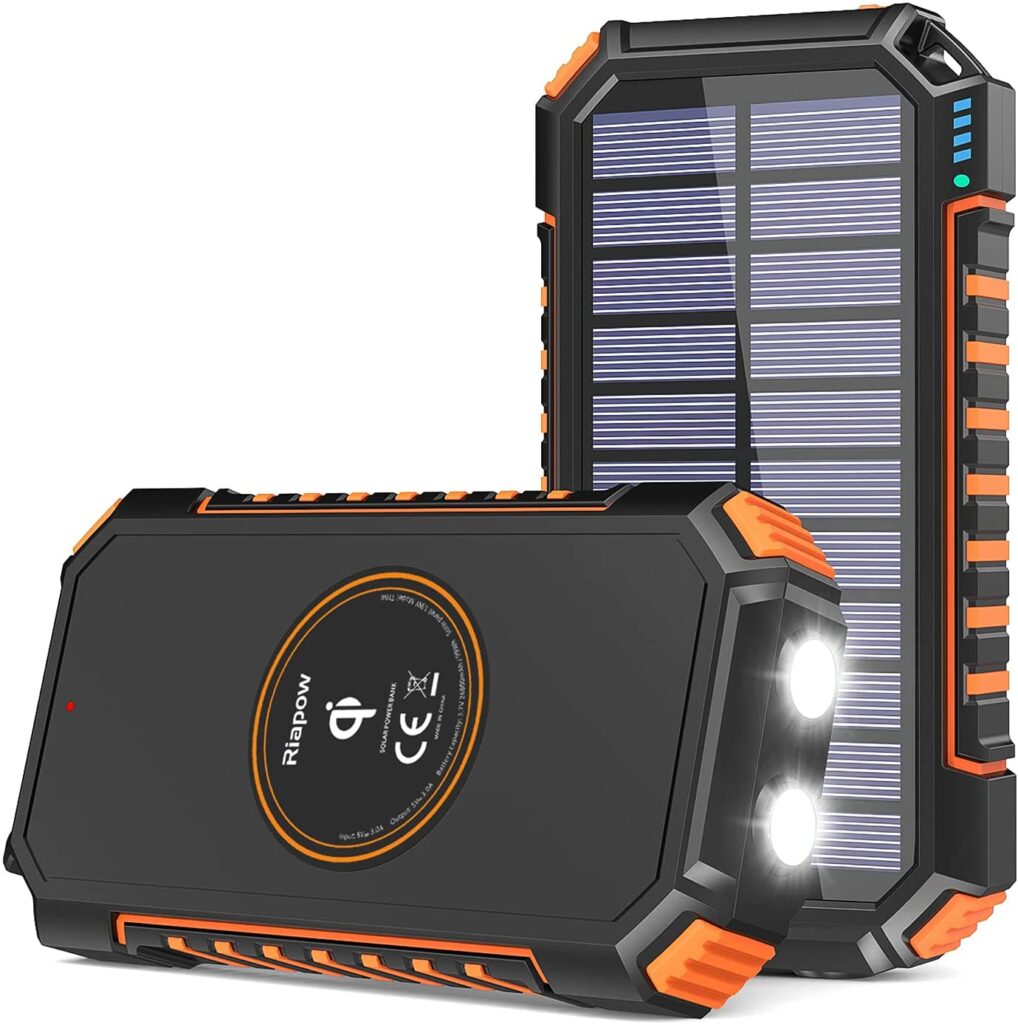 Riapow Solar Power banks are commonplace and with the increasing use of battery-operated devices